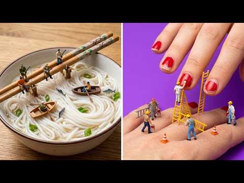 Turning Everyday Objects into Magical Miniature Worlds! 🎨