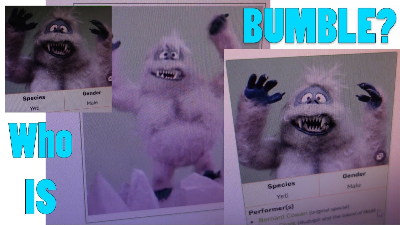 Who is Bumble from Rudolph The Red Nosed Reindeer? #bumble #rudolph # ...