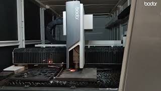 Máy cắt Laser Bodor 6kw scanning cắt 35mm inox