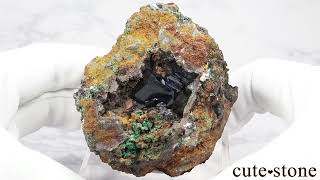モロッコ Oumjrane mining area産 アズライト＆マラカイトの原石 No.1