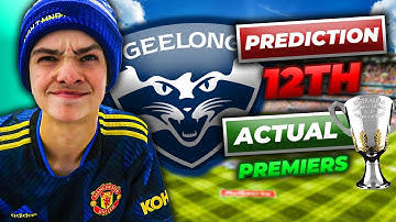 REACTING TO MY 2022 AFL PREDICTIONS