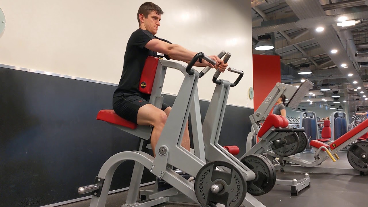 Plate loaded row YouTube