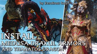 Cara Memasang Medusa Drakul Armors and Thanatos Dragon untuk Skyrim LE