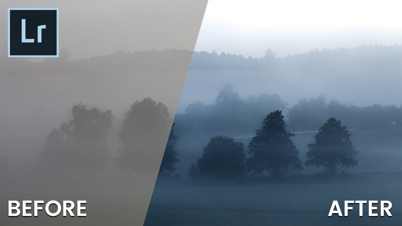 Fast foggy landscape editing in Lightroom | QE 