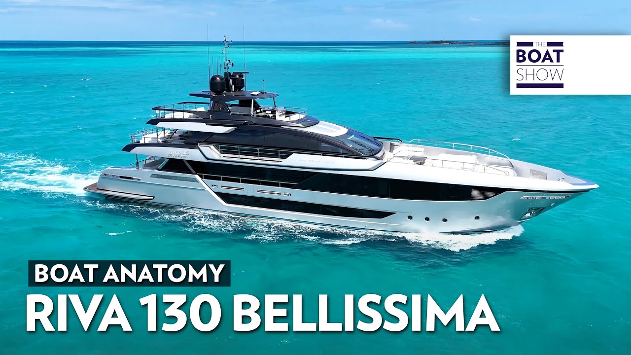 ⁣RIVA 130 BELLISSIMA - Boat Anatomy Superyacht - The Boat Show