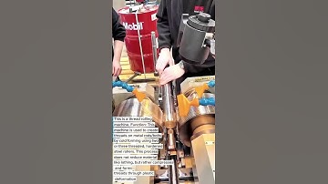 "High-Speed Thread Rolling Machine | Stronger Threads for Heavy Duty Bolts"