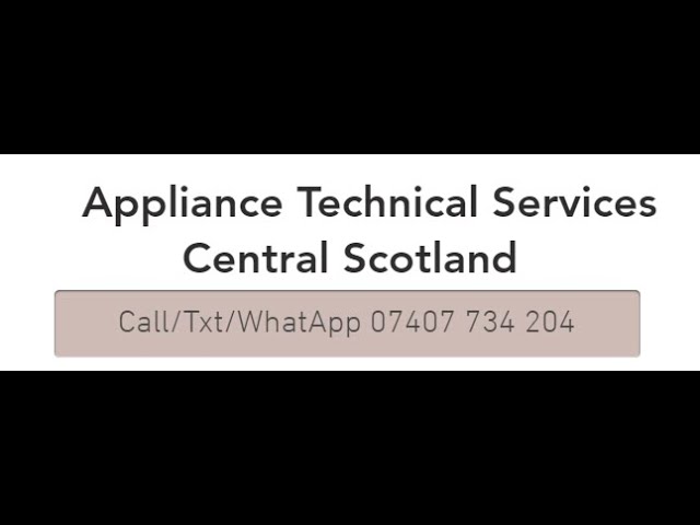 🆕appliance repair falkirk stirling oven repair stirling solution