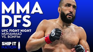 UFC Fight Night: Muhammad vs. Bonfim | MMA DraftKings DFS Picks, Plays & Process