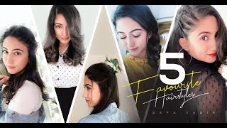 My 5 Favorite Hairstyles | Safa Kabir