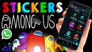 STICKERS ANIMADO DE AMONG US PARA WHATSAPP ANDROID IPHONE PACK DE STICKERS ANIMADO WHATSAPP screenshot 5