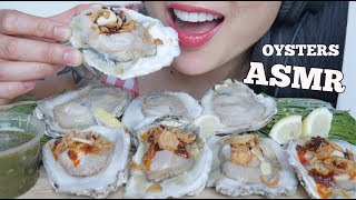 ASMR RAW OYSTERS SPICY THAI DIPPING SAUCE (EATING SOUNDS) NO TALKING | SAS-ASMR