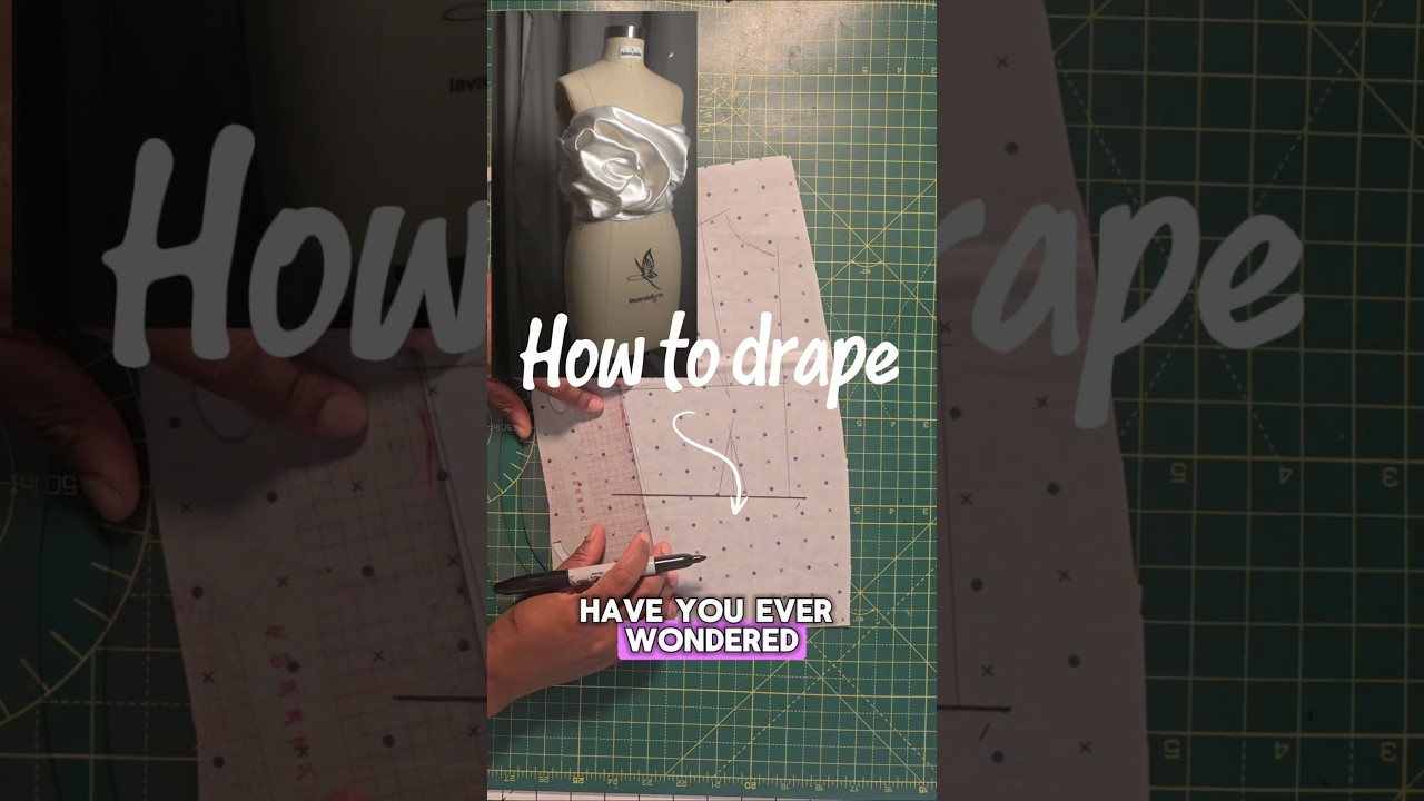 Ever tried draping? This is a short 