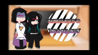 Hashira's react to|halloween special|redesigns|! Froggie ¡ シ
