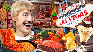 Eating at the BIGGEST buffet in Vegas | Paddy The Baddy Vlog