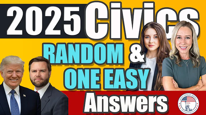 100 civics questions ONE EASY answers US naturalization test | 2008 Civics Test Officer Nicole