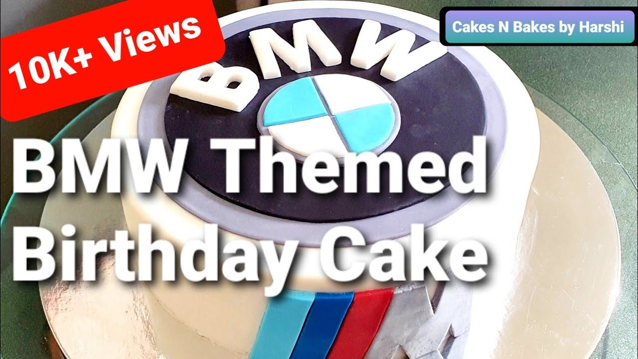 BMW Zeichen / Logo /Amblem Fondant Torte / торт / Cake #31 