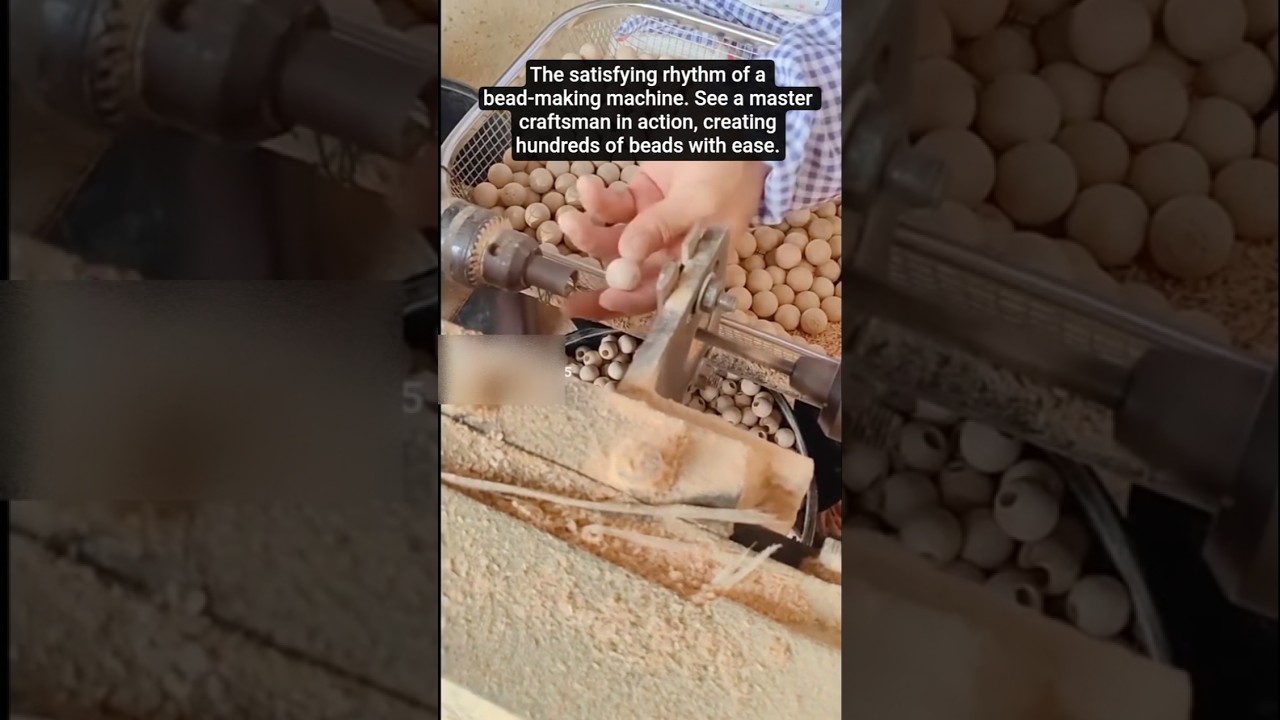 Turning Wood into Beads