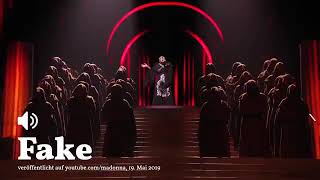 Madonna - with and without autotune @ Eurovision Song Contest 2019 in Tel Aviv Resimi