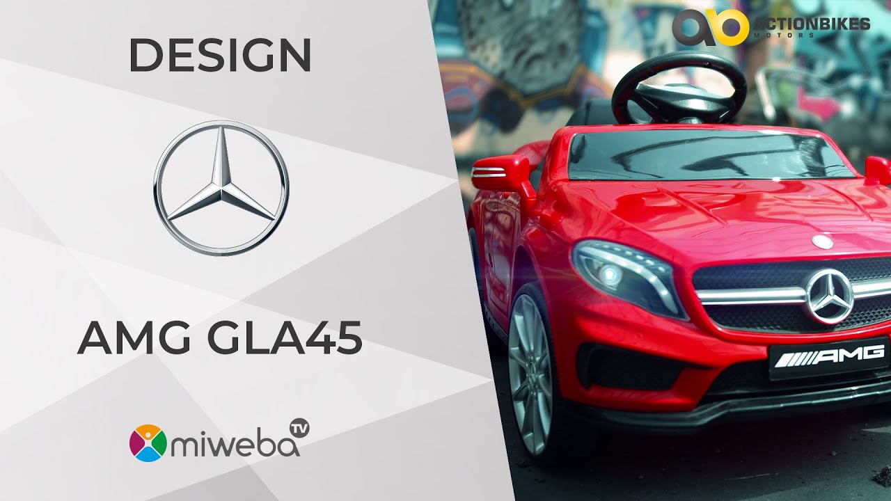 Kinder Elektroauto - Mercedes AMG GLA45 - ✨ Design 2022