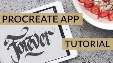 Procreate App Basics for iPad Pro and Apple Pencil