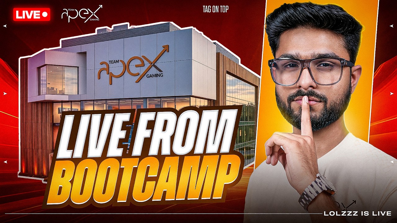 STREAMING FROM BOOTCAMP | TOP 20 KAB HOGA? | BGMI LIVE