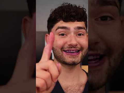 Зубная щётка на палец! #шорты