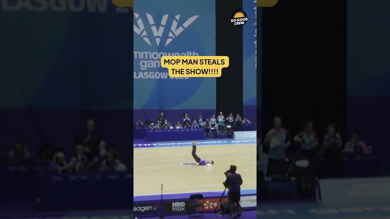 The Mop Guy Stole the Show