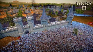 JEDI KNIGHTS, T-45s & NINJAS vs 4,000,000 CHAOS WARRIORS | Ultimate Epic Battle Simulator 2 | UEBS 2 screenshot 5