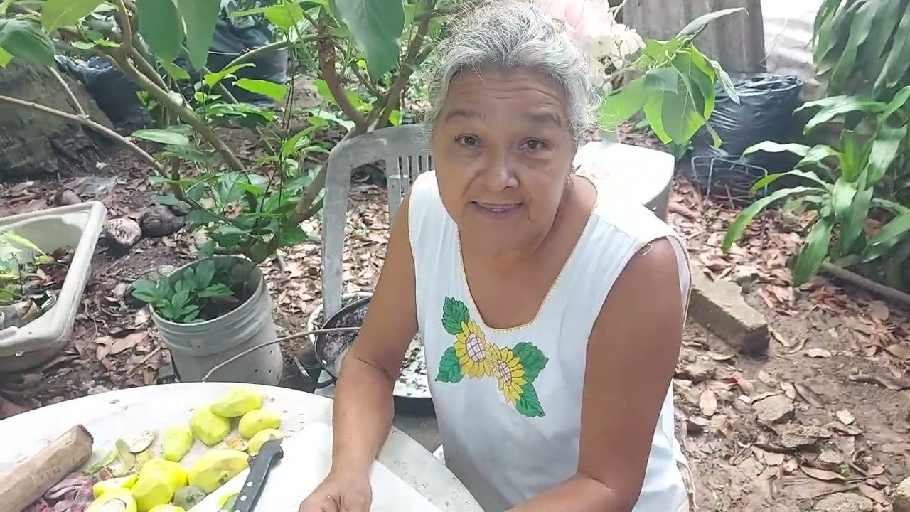 Como hacer dulce de Mango Istmeño