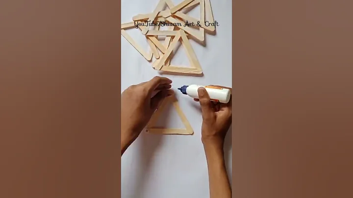 Ice Cream Stick Craft|Diy Pen Holder| #shorts #craft