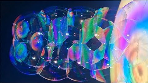 Shine On You Crazy Diamond Cluster (mobile-version) #bubble  #experiment #bubbleshow