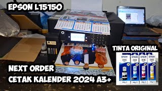 EPSON L15150 | CETAK KERTAS ART PAPER KALENDER 2024 A3 