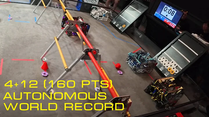 DRIVER POV: Autonomous World Record FTC CENTERSTAGE (160 pts) MTI 2024 Q80