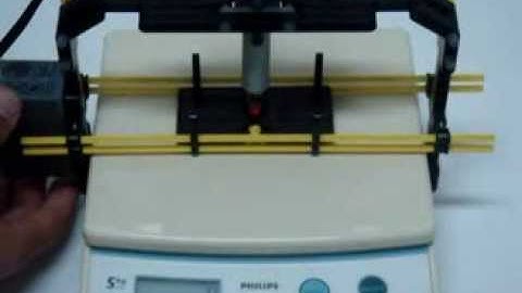 LEGO Technic Linear Actuator (load performance, Rel 2)