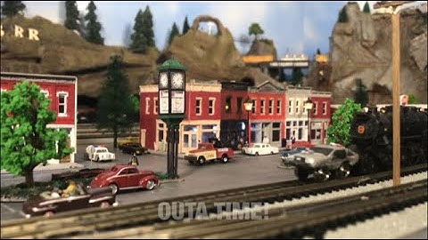 AJS Model Railway N scale layout update #17 - Scratch built Clock Tower.