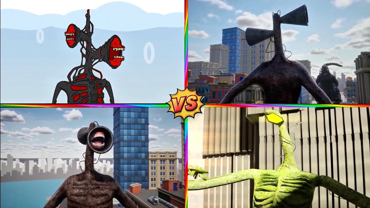 Mix - SIREN BATTLE Siren Head Coffin Dance Song All