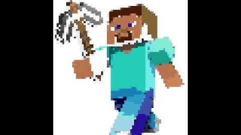 The Original Steve From The Minecraft Game Is In Sandbox Coloring