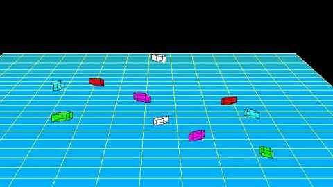 Mulltirobot obstacle avoidance in 3D