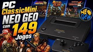 NEO GEO PC ClassicMini com 149 Jogos