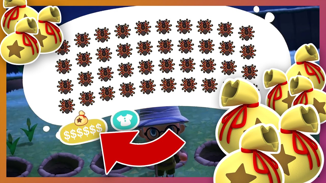 Make 300k on ANY Nook Miles Island Tarantula Island Spawning Animal
