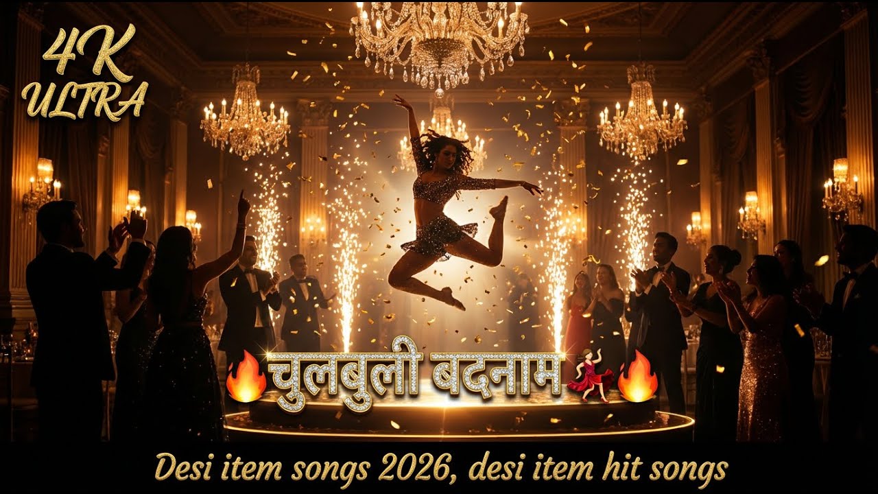 चुलबुली बदनाम 🔥 | New Bollywood Desi Item Song 2026 | Grand Party Dance Hit