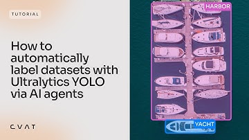 How to automatically pre-label image datasets with Ultralytics YOLO via AI agents