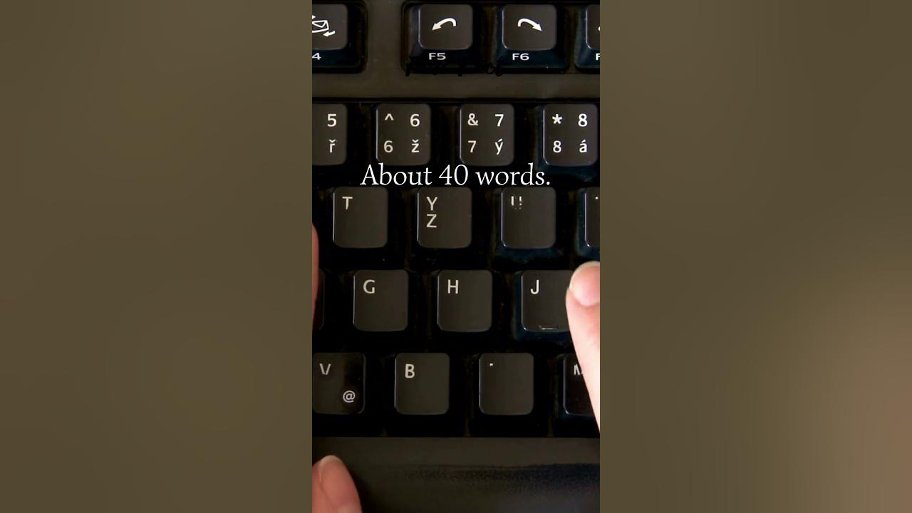 how-many-words-can-the-average-person-type-in-a-minute-fun-fact-youtube