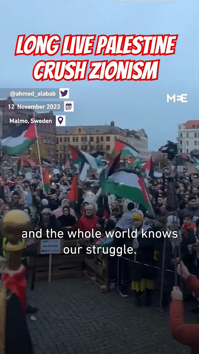 Long Live Palestine Songs Chanted by Rallies at Sweden #rallies #sweden #updatenews