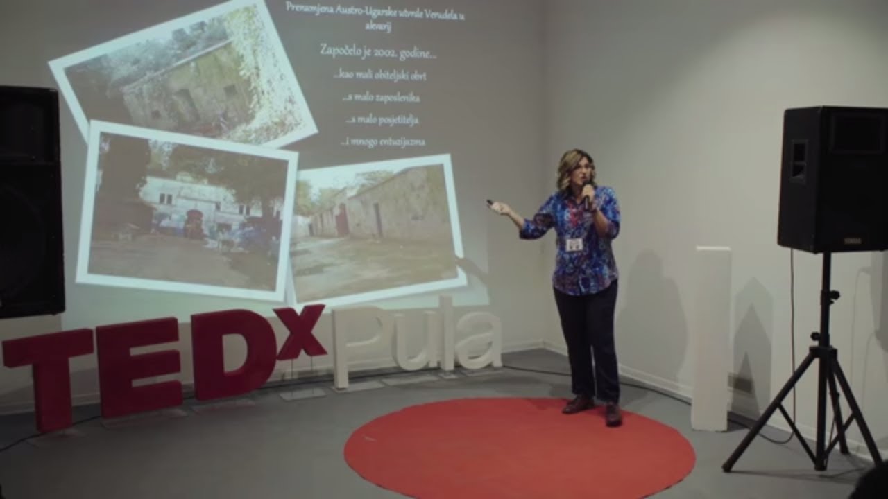 OD LJUBAVI PREMA MORU, DO NAJLJEPŠEG AKVARIJA U HRVATSKOJ | Milena Mičić | TEDxPula