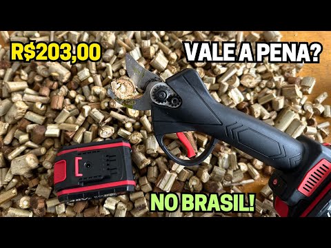 Electric Cordless Pruning Shears! Makes Many Cuts!