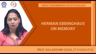 Herman Ebbinghaus on Memory