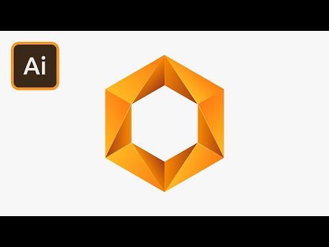 Create a Hexagon Gradient Logo in Illustrator