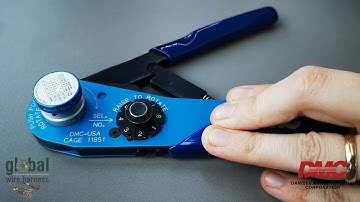 MIL-DTL-38999 DMC M22520/2-01 Connectors Contact Crimping Instructions