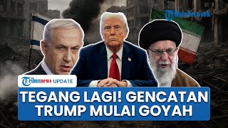 Belum 24 Jam, Gencatan Senjata Trump Goyah Buntut Israel Vs  Iran Masih Saling Serang Medan Tempur